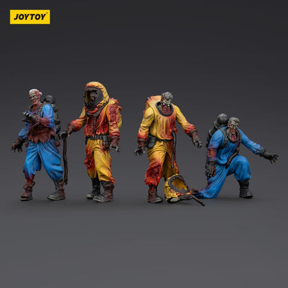 Zombie Dark Source Actionfiguren 4er-Pack Biochemical Lab Team 8 cm Image 5