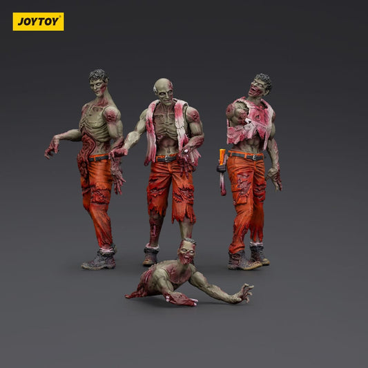 Zombie Dark Source Actionfiguren 4er-Pack Mechanic Team 8 cm Image 2
