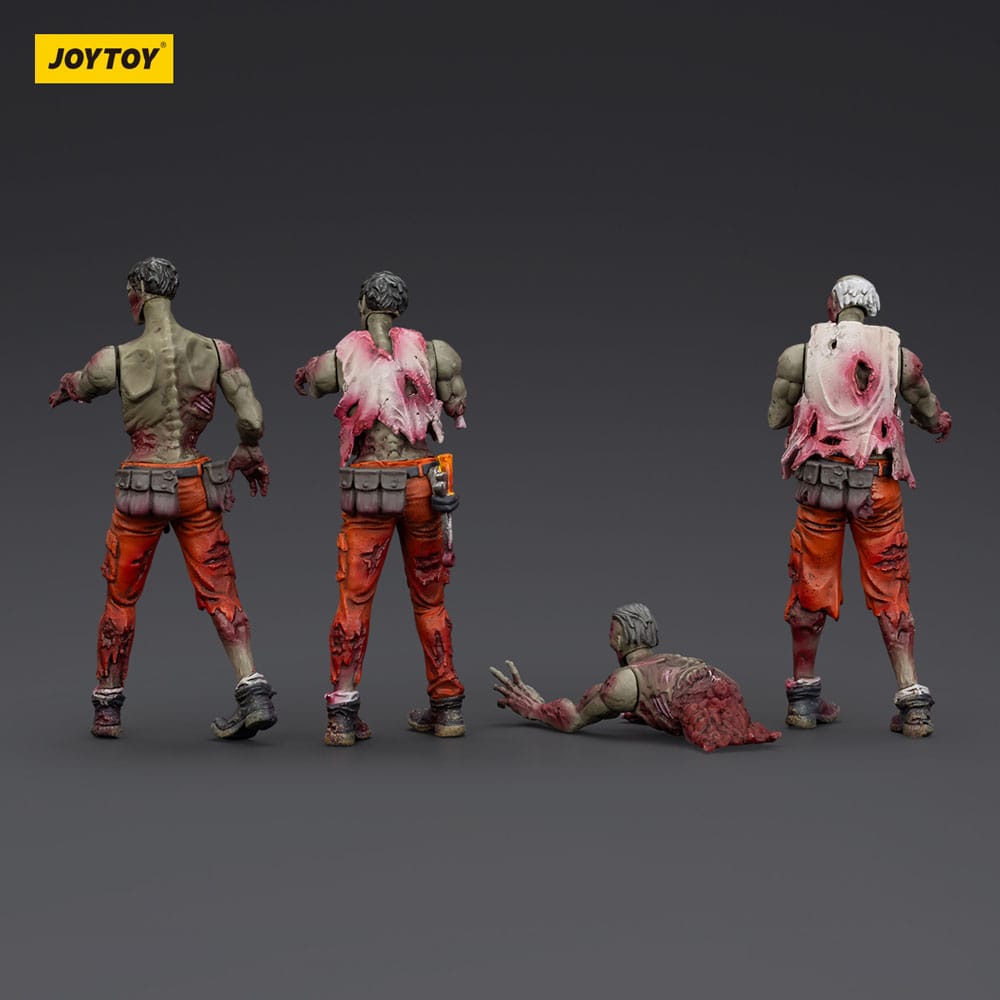 Zombie Dark Source Actionfiguren 4er-Pack Mechanic Team 8 cm Image 4