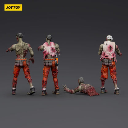 Zombie Dark Source Actionfiguren 4er-Pack Mechanic Team 8 cm Image 4
