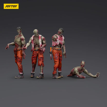 Zombie Dark Source Actionfiguren 4er-Pack Mechanic Team 8 cm Image 6