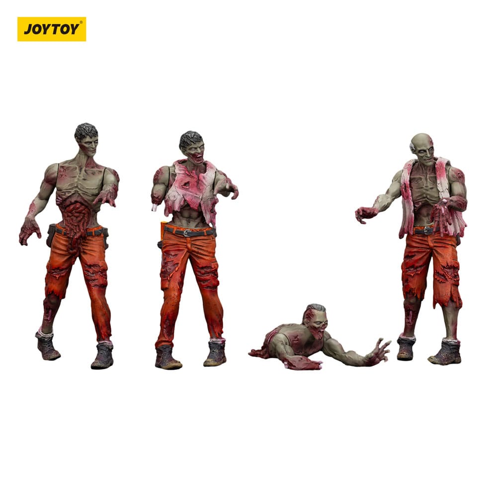 Zombie Dark Source Actionfiguren 4er-Pack Mechanic Team 8 cm Image 8
