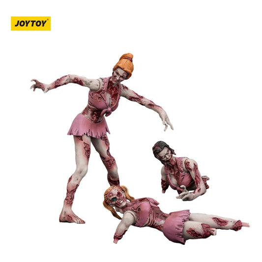 Zombie Dark Source Actionfiguren 3er-Pack Cheer Leaders 8 cm Image 1