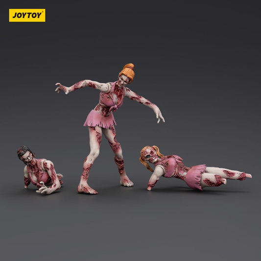 Zombie Dark Source Actionfiguren 3er-Pack Cheer Leaders 8 cm Image 2