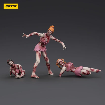 Zombie Dark Source Actionfiguren 3er-Pack Cheer Leaders 8 cm Image 2