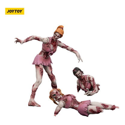 Zombie Dark Source Actionfiguren 3er-Pack Cheer Leaders 8 cm Image 1