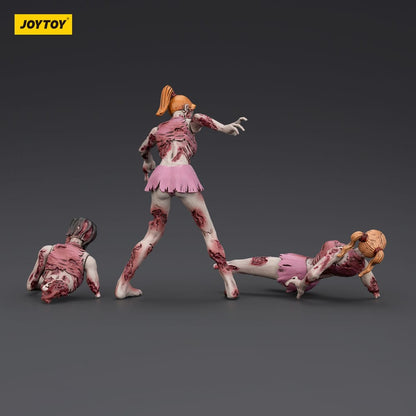 Zombie Dark Source Actionfiguren 3er-Pack Cheer Leaders 8 cm Image 3
