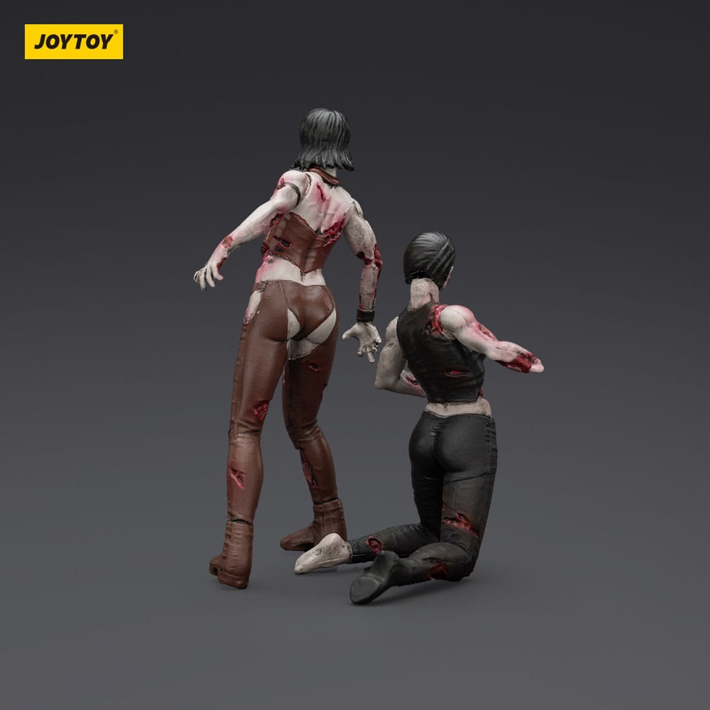 Zombie Dark Source Actionfiguren 2er-Pack Female wrestlers 8 cm Image 3