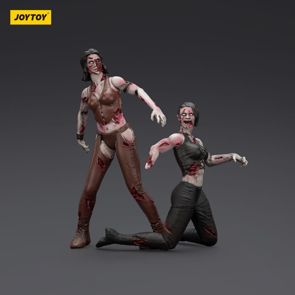Zombie Dark Source Actionfiguren 2er-Pack Female wrestlers 8 cm Image 4
