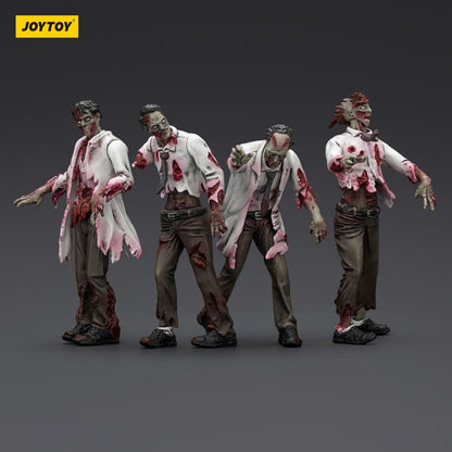 Zombie Dark Source Actionfiguren 4er-Pack Scientists (Male) 8 cm Image 6
