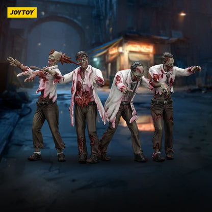 Zombie Dark Source Actionfiguren 4er-Pack Scientists (Male) 8 cm Image 11