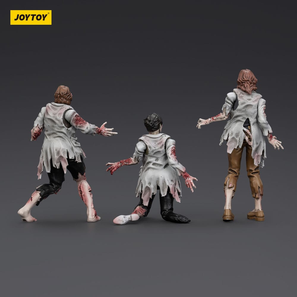 Zombie Dark Source Actionfiguren 3er-Pack Scientists (Female) 8 cm Image 3