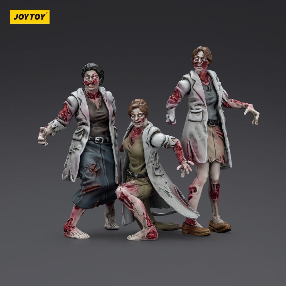 Zombie Dark Source Actionfiguren 3er-Pack Medics 8 cm Image 5