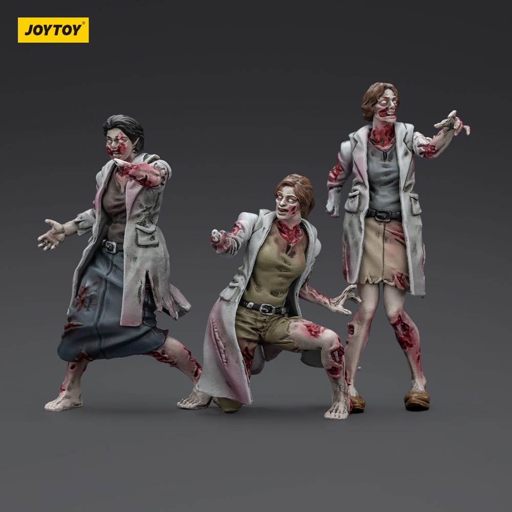 Zombie Dark Source Actionfiguren 3er-Pack Medics 8 cm Image 6