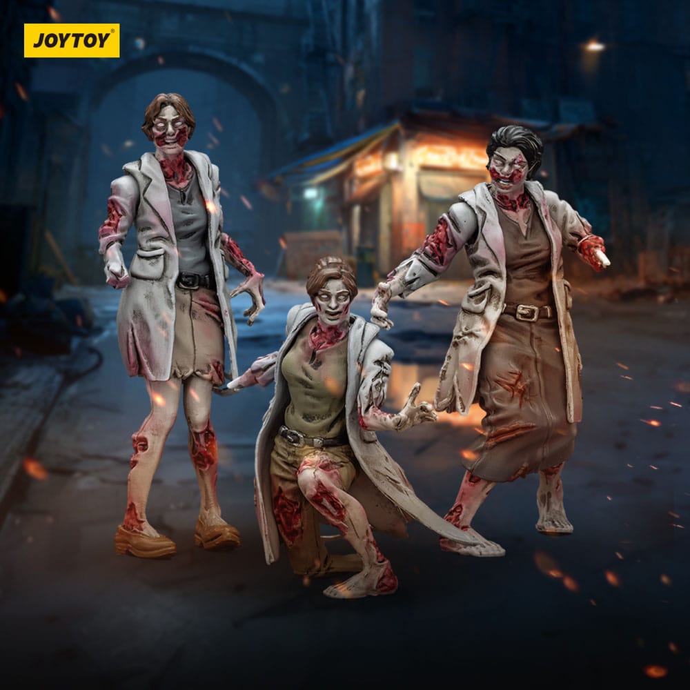 Zombie Dark Source Actionfiguren 3er-Pack Medics 8 cm Image 11
