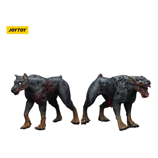 Zombie Dark Source Actionfiguren 2er-Pack Police Dogs 8 cm Image 1