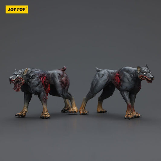 Zombie Dark Source Actionfiguren 2er-Pack Police Dogs 8 cm Image 2