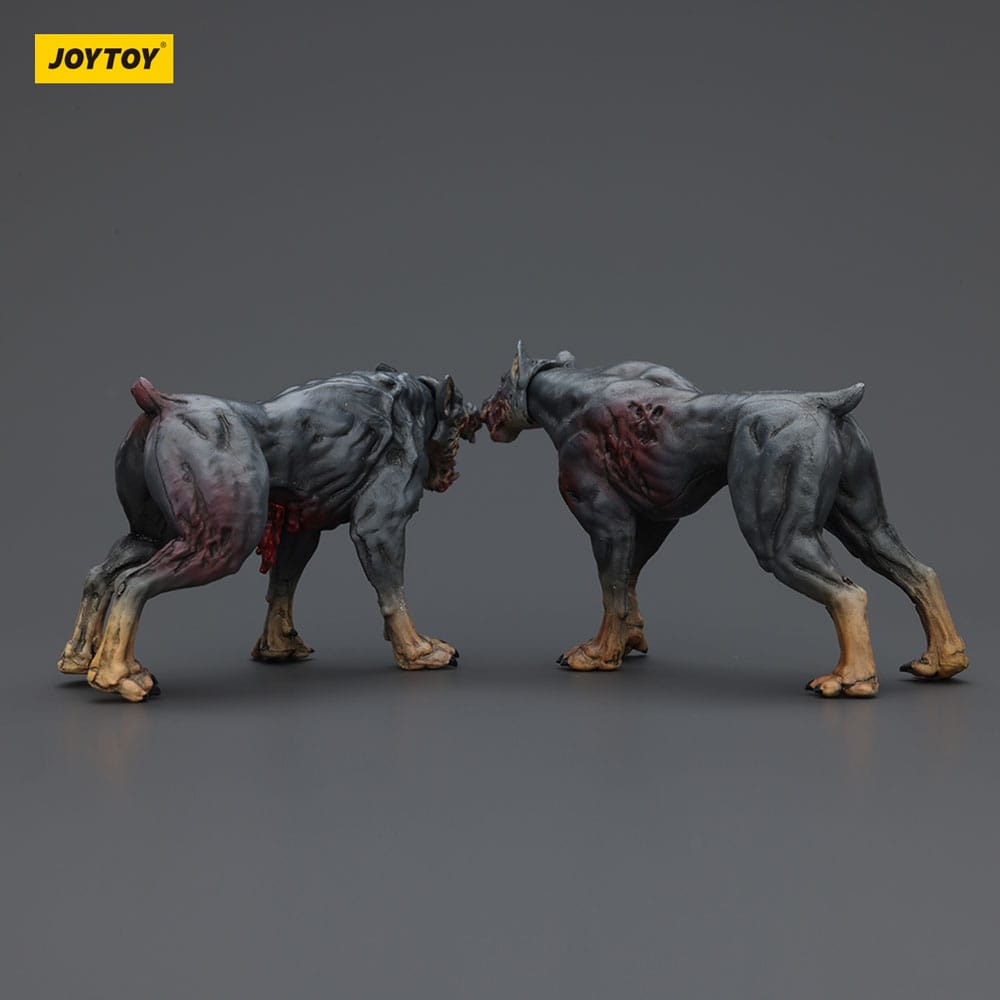 Zombie Dark Source Actionfiguren 2er-Pack Police Dogs 8 cm Image 3