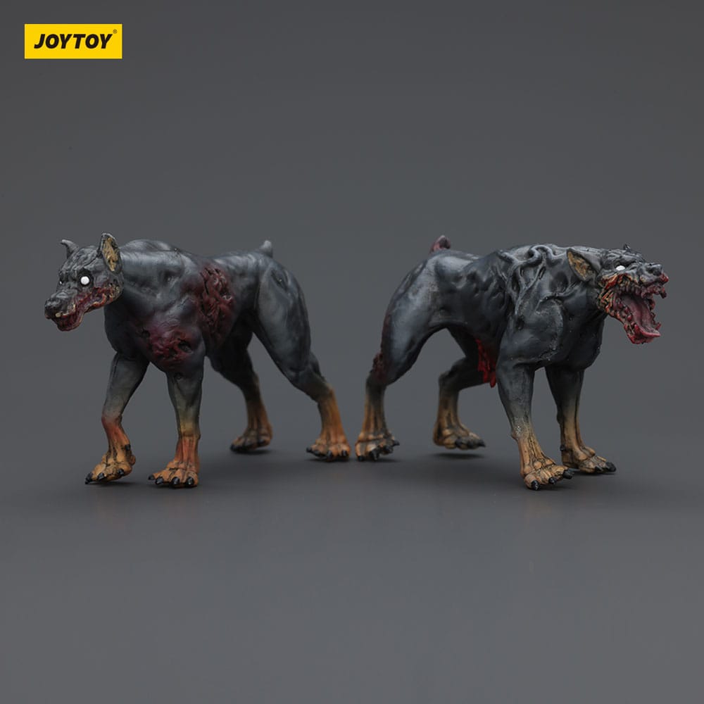 Zombie Dark Source Actionfiguren 2er-Pack Police Dogs 8 cm Image 4