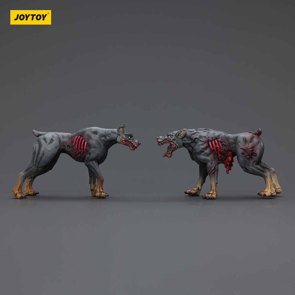 Zombie Dark Source Actionfiguren 2er-Pack Police Dogs 8 cm Image 5