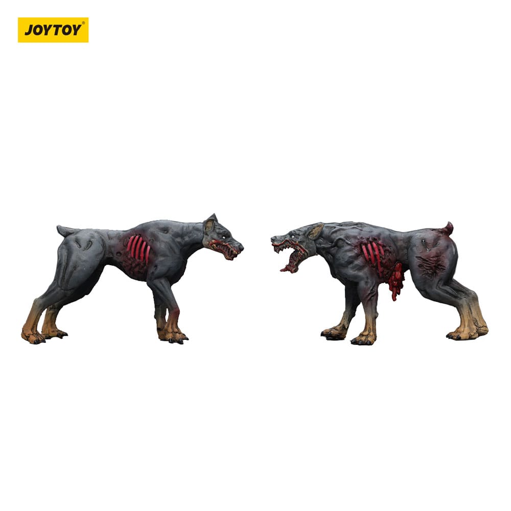 Zombie Dark Source Actionfiguren 2er-Pack Police Dogs 8 cm Image 8