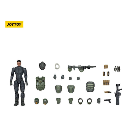 APOC Series Dark Source Actionfigur Bedrock Standard Combat Mecha Pilot 8 cm Image 4
