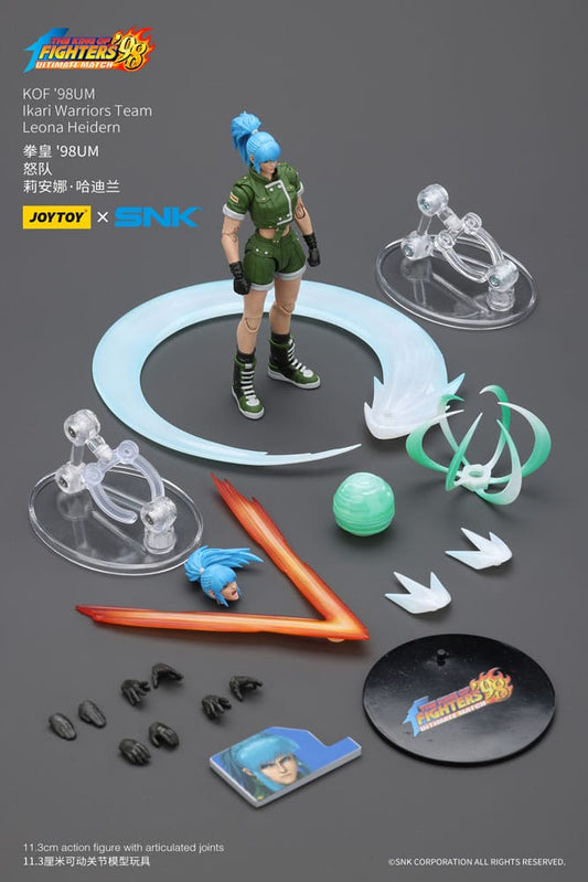 The King Of Fighters '98 Actionfigur Hero Team Leona Heidern 11 cm Image 2