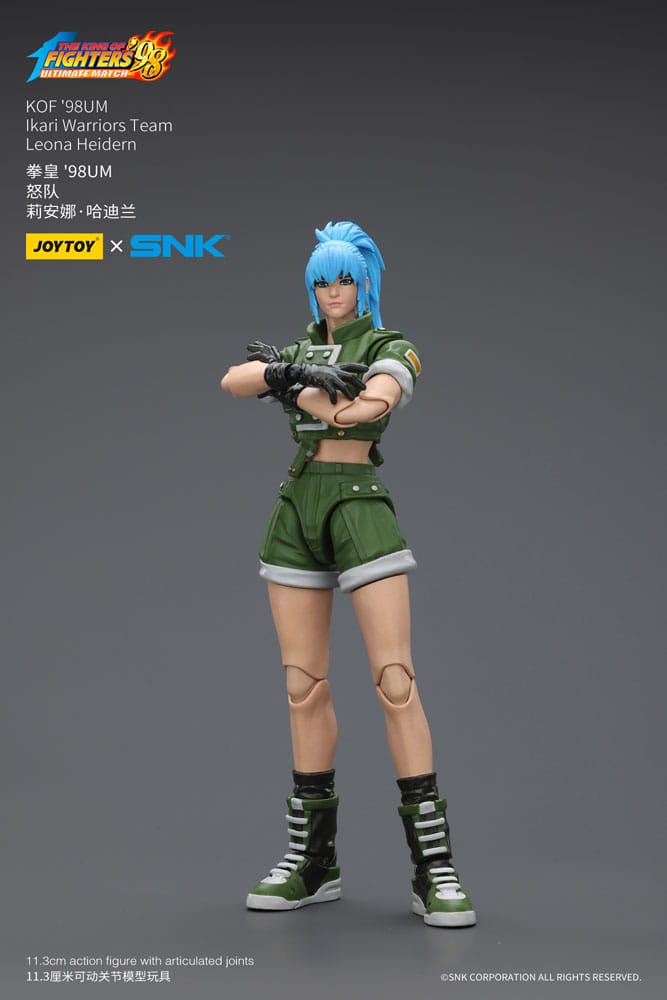 The King Of Fighters '98 Actionfigur Hero Team Leona Heidern 11 cm Image 3