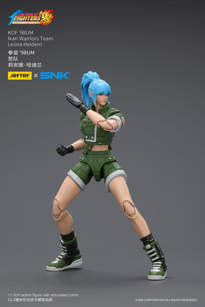 The King Of Fighters '98 Actionfigur Hero Team Leona Heidern 11 cm Image 4