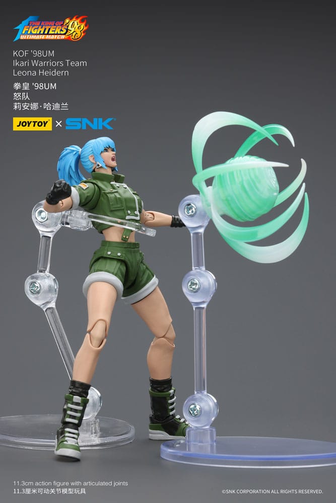 The King Of Fighters '98 Actionfigur Hero Team Leona Heidern 11 cm Image 5