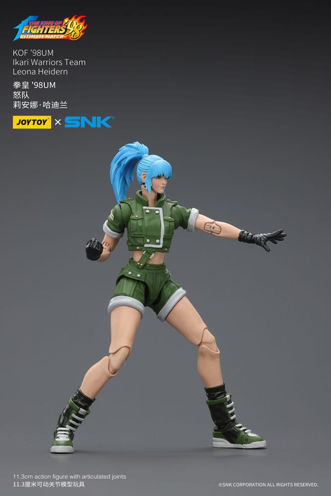 The King Of Fighters '98 Actionfigur Hero Team Leona Heidern 11 cm Image 7