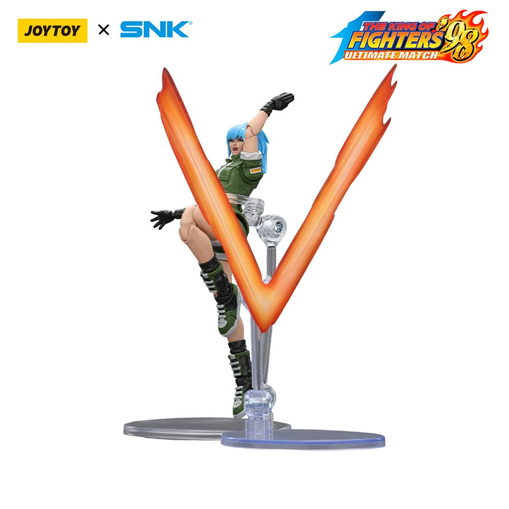 The King Of Fighters '98 Actionfigur Hero Team Leona Heidern 11 cm Image 11