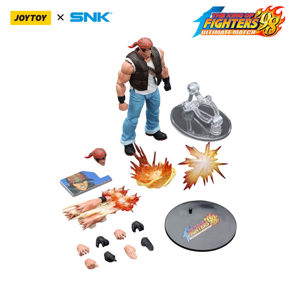 The King Of Fighters '98 Actionfigur Hero Team Ralf Jones 12 cm Image 8