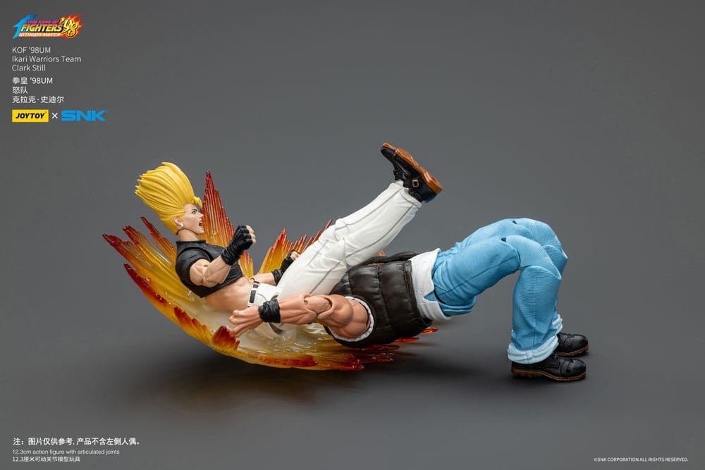 The King Of Fighters '98 Actionfigur Hero Team Clark Still 12 cm Image 3