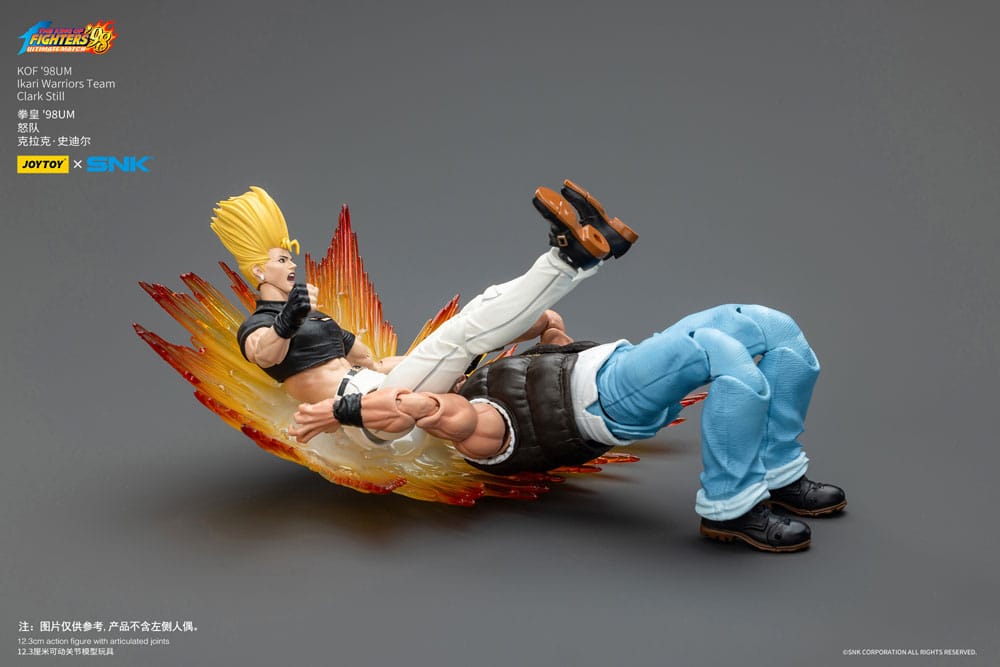 The King Of Fighters '98 Actionfigur Hero Team Clark Still 12 cm Image 4