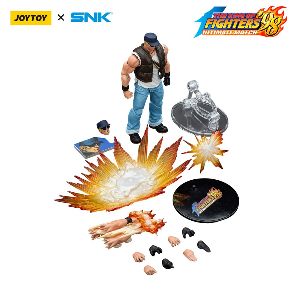 The King Of Fighters '98 Actionfigur Hero Team Clark Still 12 cm Image 9