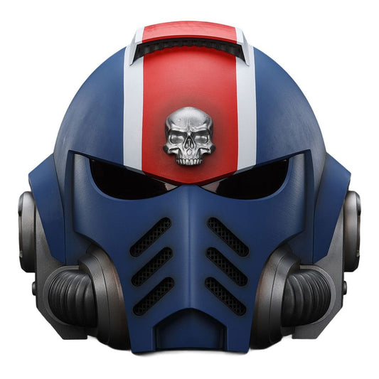 Warhammer 40,000: Space Marine 2 Replik Ultramarines Lieutenant Titus Helm 30 cm Image 1