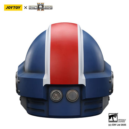 Warhammer 40,000: Space Marine 2 Replik Ultramarines Lieutenant Titus Helm 30 cm Image 9