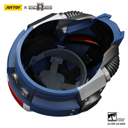 Warhammer 40,000: Space Marine 2 Replik Ultramarines Lieutenant Titus Helm 30 cm Image 10