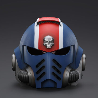 Warhammer 40,000: Space Marine 2 Replik Ultramarines Lieutenant Titus Helm 30 cm Image 13