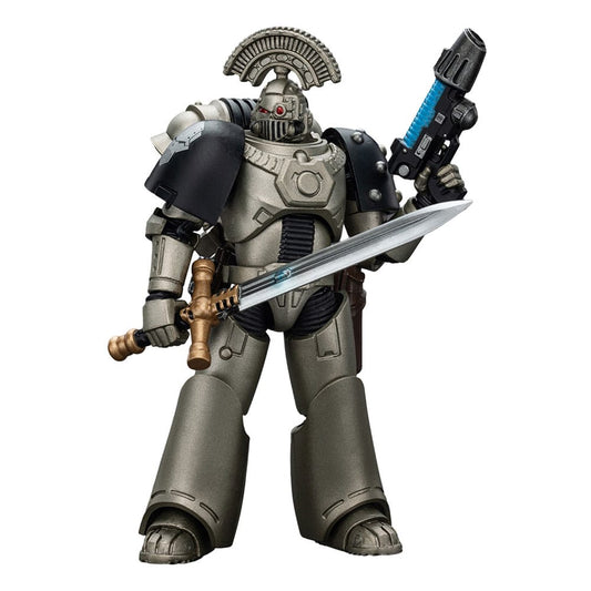 Warhammer The Horus Heresy Actionfigur 1/18 lron Warriors MKVI Tactical Sergeant with Power Sword and Plasma Pistol 12 cm Image 1