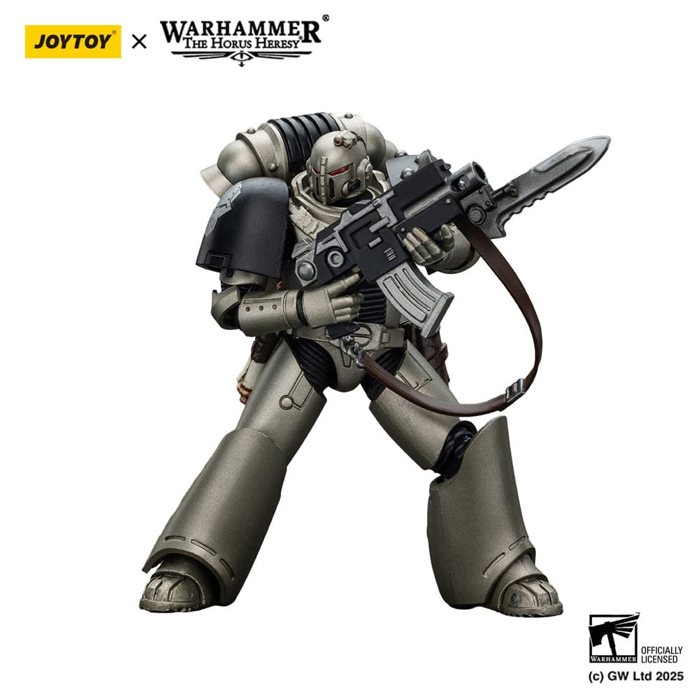 Warhammer The Horus Heresy Actionfigur 1/18 lron Warriors MKVI Tactical Sergeant with Power Sword and Plasma Pistol 12 cm Image 8