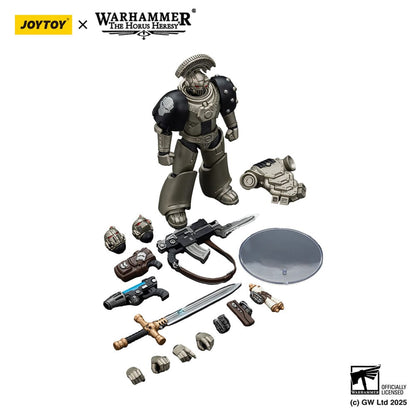 Warhammer The Horus Heresy Actionfigur 1/18 lron Warriors MKVI Tactical Sergeant with Power Sword and Plasma Pistol 12 cm Image 11