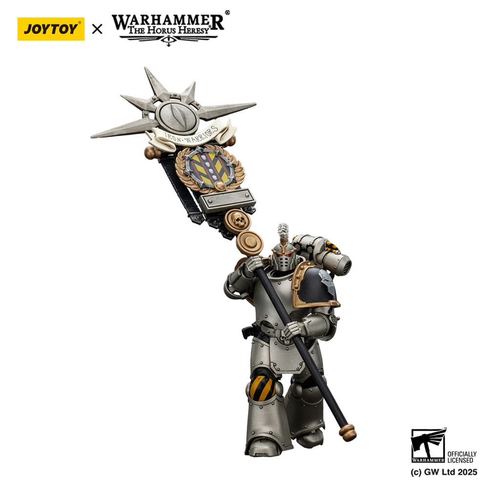 Warhammer The Horus Heresy Actionfigur 1/18 lron Warriors Command Squad Chosen with Legion Standard 12 cm Image 10