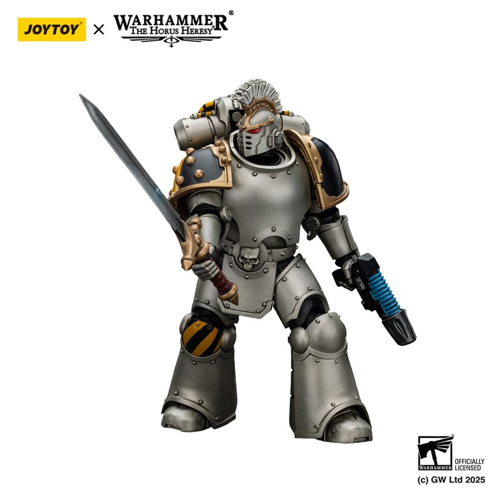 Warhammer The Horus Heresy Actionfigur 1/18 lron Warriors Command Squad Chosen with Legion Standard 12 cm Image 12