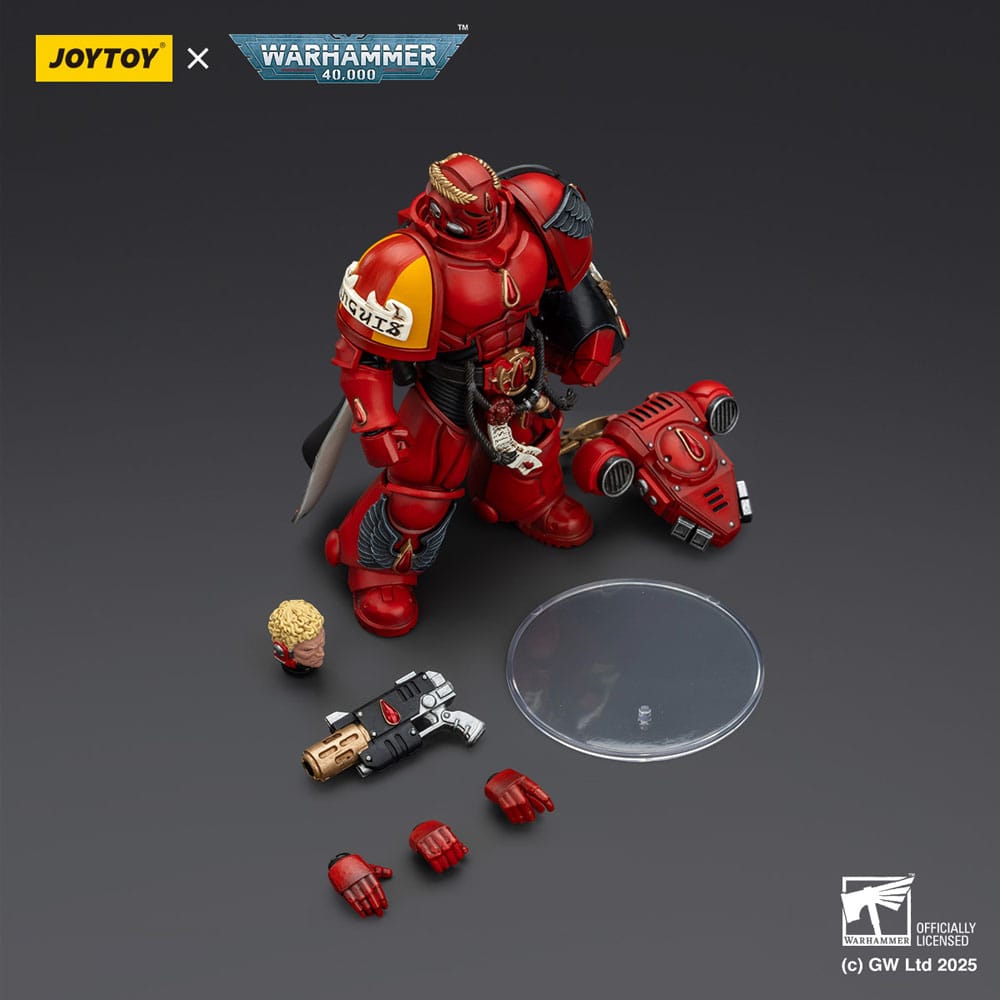 Warhammer 40,000: Combat Patrol Blood Angels Actionfigur Captain with Inferno Pistol & Power Fist 20 cm Image 7