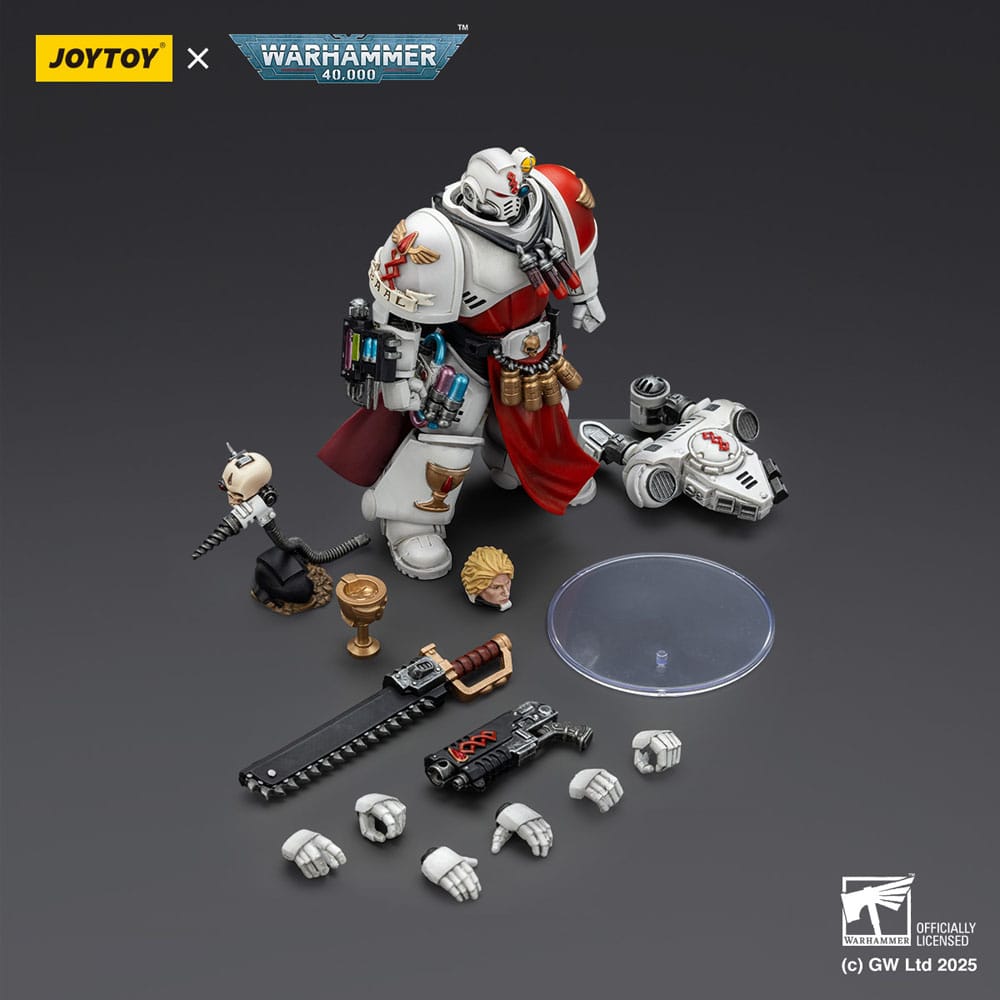 Warhammer 40,000: Combat Patrol Blood Angels Actionfigur Sanguinary Priest with Heavy bolt pistol chainsword and narthecium 20 cm Image 7