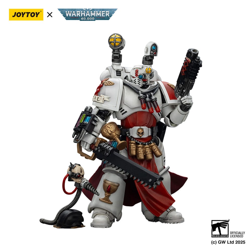 Warhammer 40,000: Combat Patrol Blood Angels Actionfigur Sanguinary Priest with Heavy bolt pistol chainsword and narthecium 20 cm Image 9