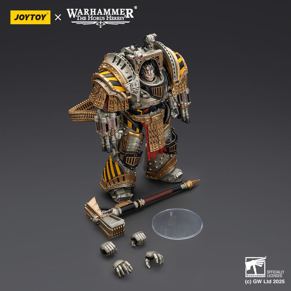 Warhammer The Horus Heresy Actionfigur Iron Warriors Perturabo Primarch of the lVth Legion 28 cm Image 7