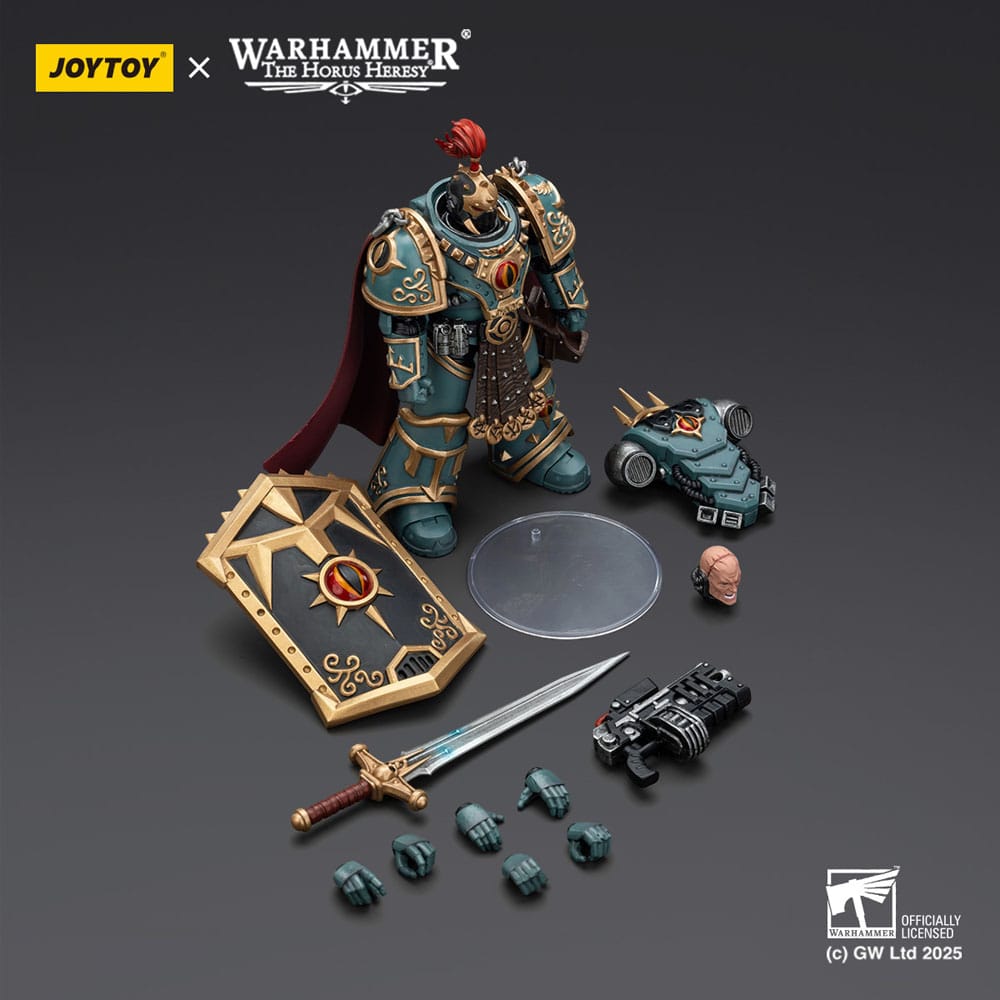 Warhammer The Horus Heresy Actionfigur Sons of Horus Little Horus Aximand Captain of the 5th Company 20 cm Image 7